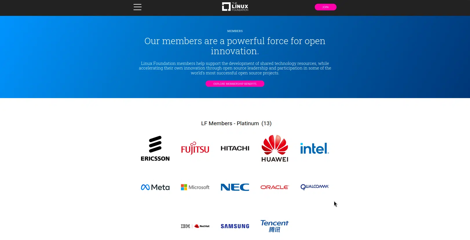 Screenshot der Startseite von ERPNext.